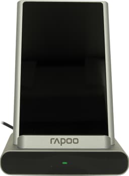 RAPOO Qi trådløs ladestativ XC350 (sort/sølv)