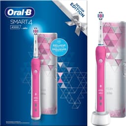 Oral-B Smart 4 4500 eltandborste gåvoset SMART4500 (rosa)