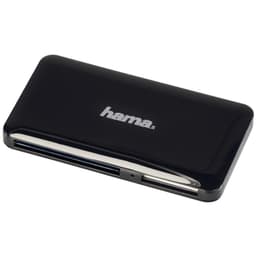 Hama Slim USB 3.0 muistikortinlukija (musta)