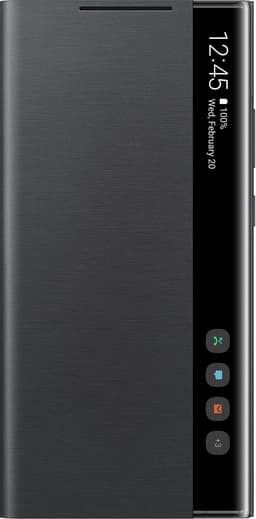 Samsung Galaxy Note 20 Ultra Clear View suojakotelo (harmaa)