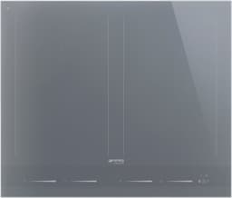 60 CM INDUKSJONSTOPP MED 2 MULTISONER SØLV KERAMIS