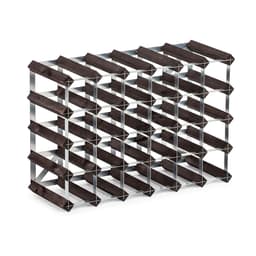 Traditional Wine Rack vinstativ, 30 flasker, burnt oak