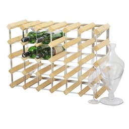 Traditional Wine Rack vinstativ, 30 flasker, light oak