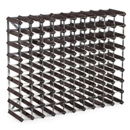 Traditional Wine Rack vinstativ, 90 flasker, burnt oak