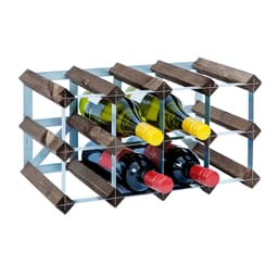 Traditional Wine Rack vinstativ, 12 flasker, burnt oak