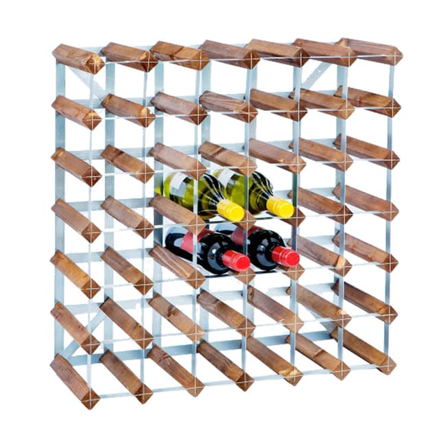 72 Bottle Self Assembly Kit Dark oak