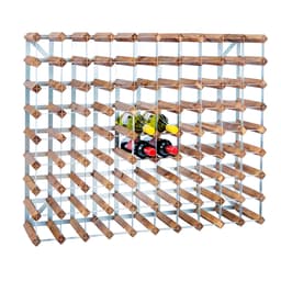 90 Bottle Self Assembly Kit Dark oak