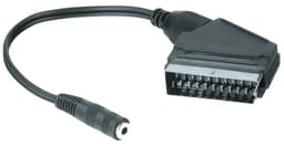Hama Scart til 3,5mm jack adapter