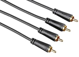 Hama äänikaapeli 2 x RCA - 2 x RCA (5 m)