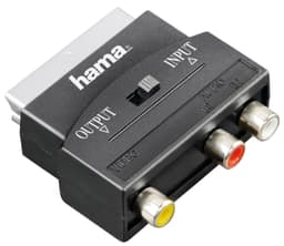 Hama scart til videoadapter