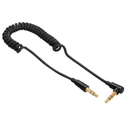 Hama 3.5 mm AUX-ljudkabel (slim/spiral/1.5 m)