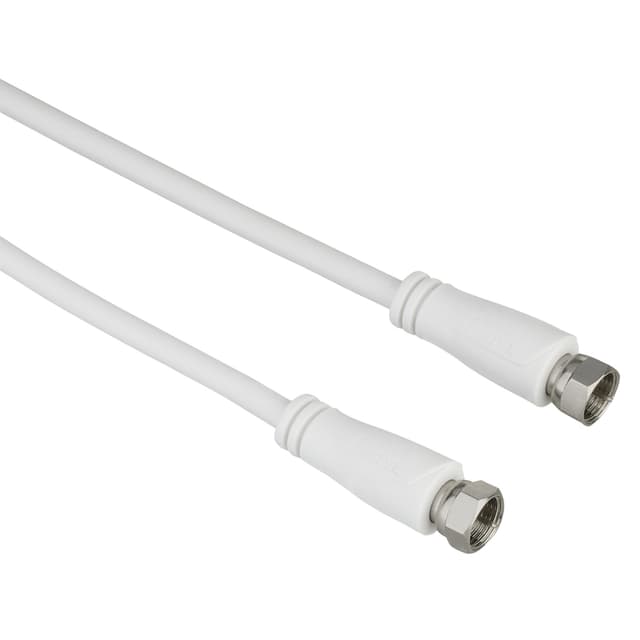 Hama antennekabel med F-plugg til F-plugg 90 dB (3 m)