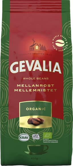 Gevalia Organic kaffebønner GEV4056358