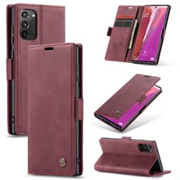 CaseMe Smart FlipCase Samsung Galaxy Note 20  - bordeaux