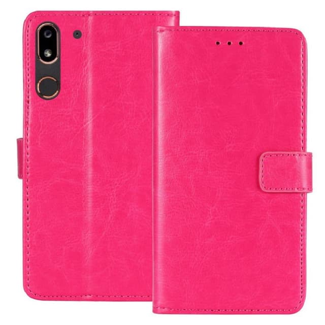 Mobilplånbok 3-kort Doro 8050 (5.7")  - Rosa