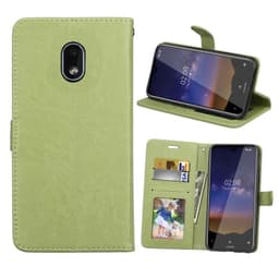 Lommebokdeksel 3-kort Nokia 2.2 (TA-1183)  - Grønn