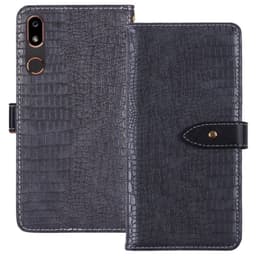 Wallet cover krokodille Doro 8050 (5,7 ")  - Grå