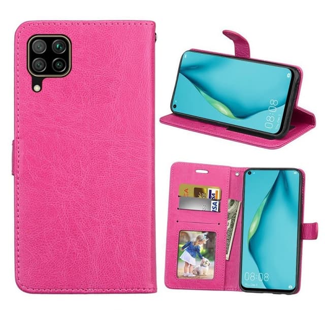 Mobilplånbok 3-kort Huawei P40 Lite (JNY-L21A)  - Rosa