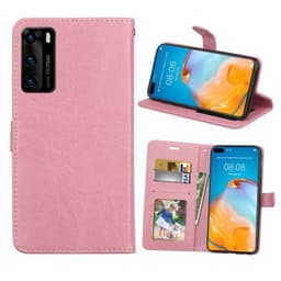 Mobil tegnebog 3-kort Huawei P40 (ANA-AN00)  - lys rosa