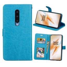 Lommebokdeksel 3-kort OnePlus 8 (IN2010)  - Lyse blå