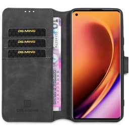 DG-Ming Wallet cover 3-kort OnePlus 8 Pro (IN2020)  - sort