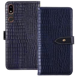 Wallet cover krokodille Doro 8050 (5,7 ")  - mørk
