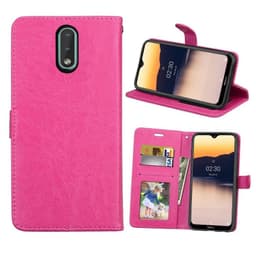 Lompakkokotelo 3-kortti Nokia 2.3 (TA-1211)  - pinkki