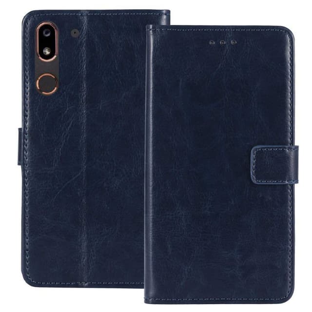 Wallet cover 3-kort Doro 8050 (5,7 ")  - mørk