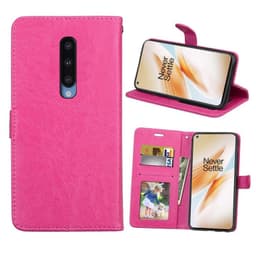 Lommebokdeksel 3-kort OnePlus 8 (IN2010)  - Rosa