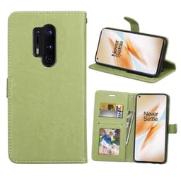 Lommebokdeksel 3-kort OnePlus 8 Pro (IN2020)  - Grønn