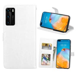 Mobil tegnebog 3-kort Huawei P40 (ANA-AN00)  - hvid