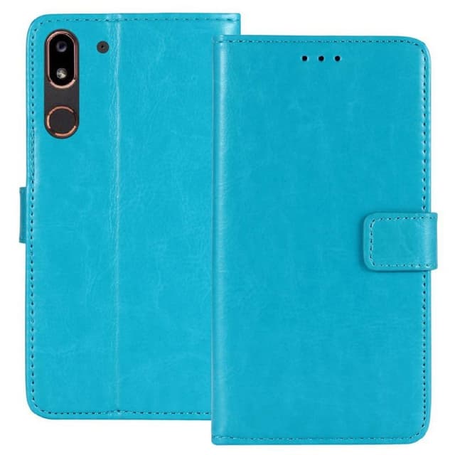 Wallet cover 3-kort Doro 8050 (5,7 ")  - Lyseblå