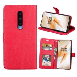 Mobil tegnebog 3 kort OnePlus 8 (IN2010)  - rød