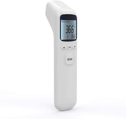 Multifunktionell digital infrared termometer - Vit