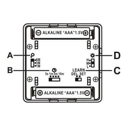 Wireless Bevegelsedetektor MIMST-1703