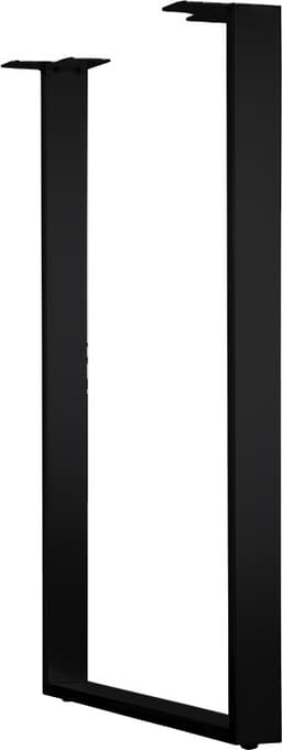 Epoq U-muotoinen pöydänjalka 71 cm (musta)