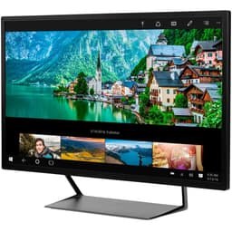 HP Pavilion 32" skjerm (sort)