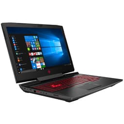 HP Omen 17-an081no 17.3" bærbar gaming computer (sort)
