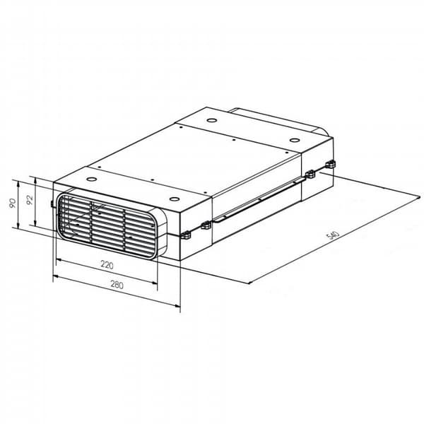 Plasmafilter, Q800 til flatkanal