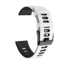 Armband för TicWatch Pro 22mm silikon vit/svart