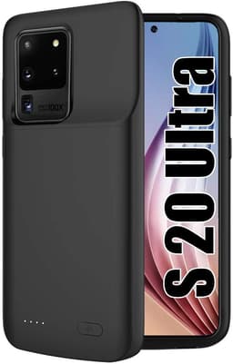 Samsung Galaxy S20 Ultra akkukansi 6000mAh musta