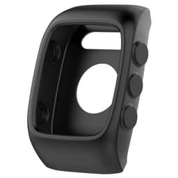 Polar M400 / Polar M430 Smartwatch -silikonikotelo - musta