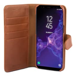 Lompakkonahka Galaxy S9 Ruskea