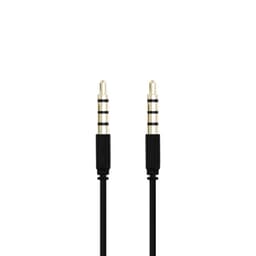 3,5 mm audiokaapeli 2m musta
