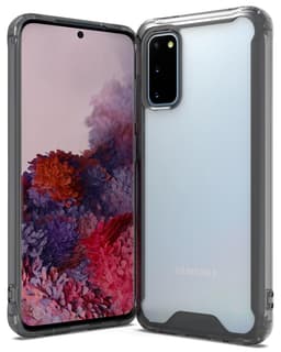 Stødfast Samsung Galaxy S20 - gennemsigtig / sort