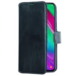 Ohut lompakkokotelo Galaxy A40 musta