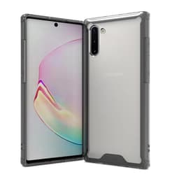 Iskunkestävä Samsung Galaxy Note 10 - läpinäkyvä / musta