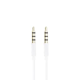 3,5 mm äänikaapeli 2 m valkoinen