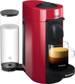 NESPRESSOVertuo Plus kaffemaskin fra Delonghi, Rød