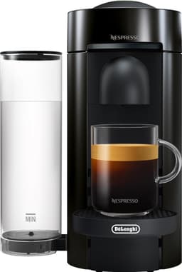 NESPRESSOVertuoPlus-kaffemaskine fra DeLonghi, Sort